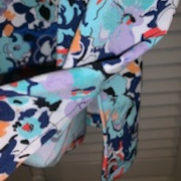 George Plus Size Floral Print Grannycore Top Size 4x - Picture 6 of 8